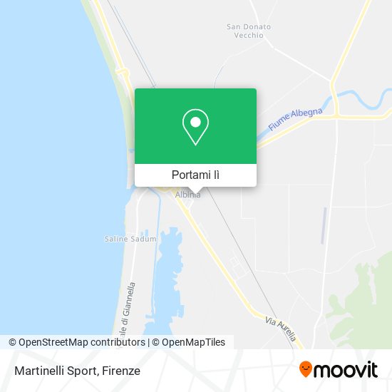 Mappa Martinelli Sport