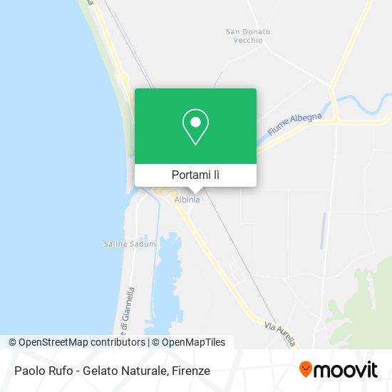 Mappa Paolo Rufo - Gelato Naturale