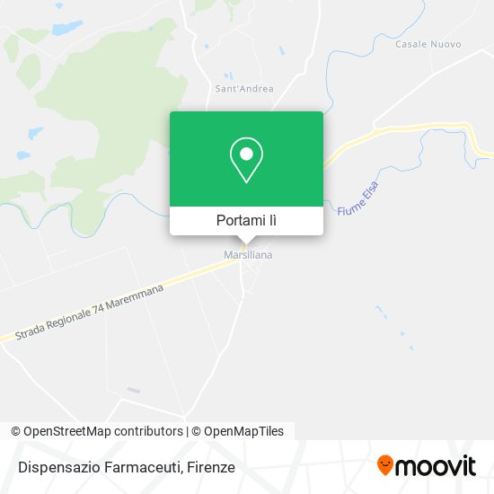 Mappa Dispensazio Farmaceuti