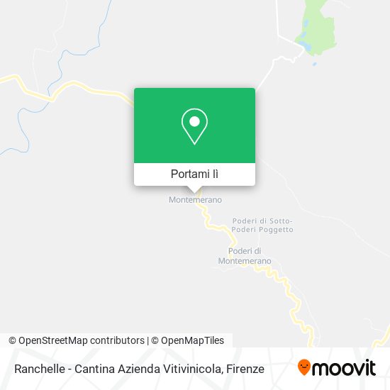 Mappa Ranchelle - Cantina Azienda Vitivinicola