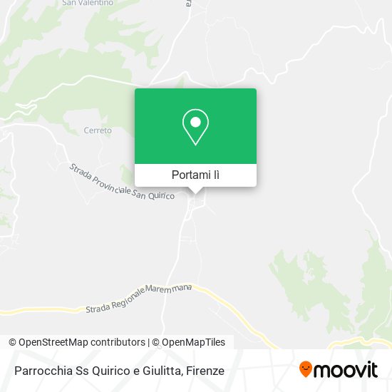 Mappa Parrocchia Ss Quirico e Giulitta