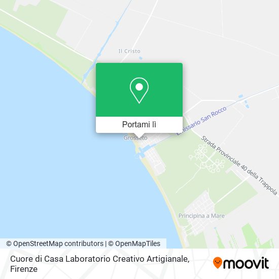 Mappa Cuore di Casa Laboratorio Creativo Artigianale