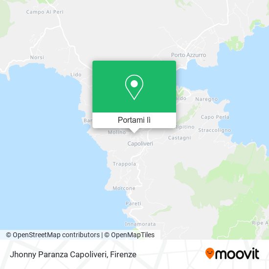 Mappa Jhonny Paranza Capoliveri