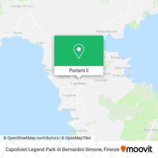 Mappa Capoliveri Legend Park di Bernardini Simone