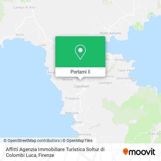Mappa Affitti Agenzia Immobiliare Turistica Soltur di Colombi Luca