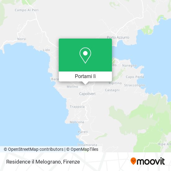 Mappa Residence il Melograno