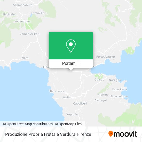Mappa Produzione Propria Frutta e Verdura