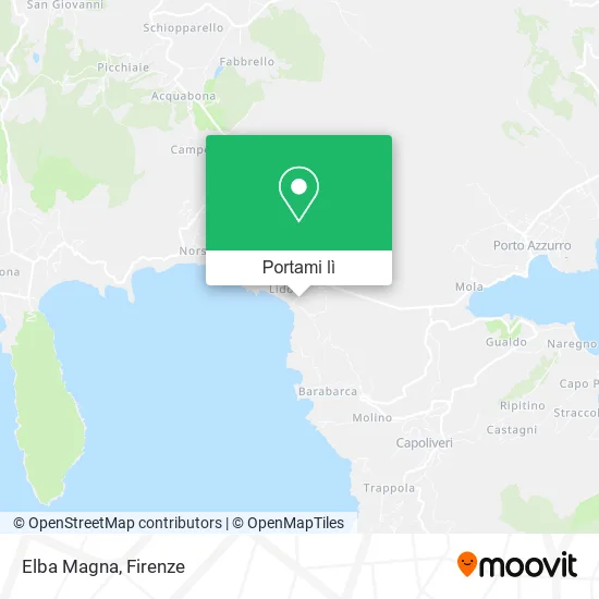Mappa Elba Magna