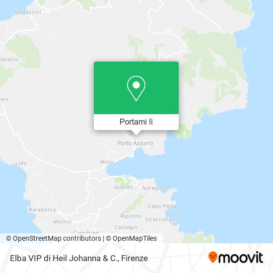 Mappa Elba VIP di Heil Johanna & C.