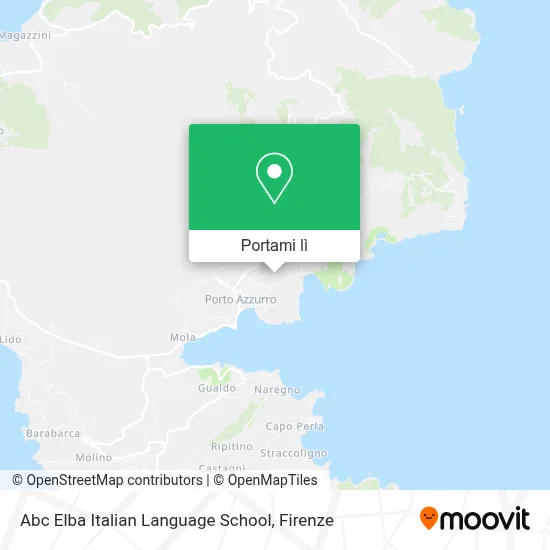 Mappa Abc Elba Italian Language School