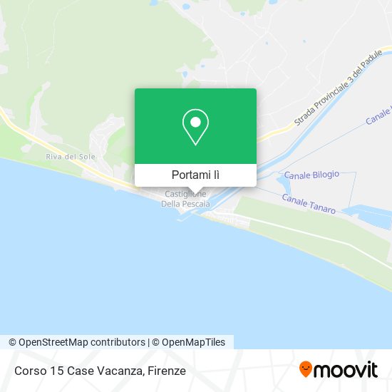 Mappa Corso 15 Case Vacanza
