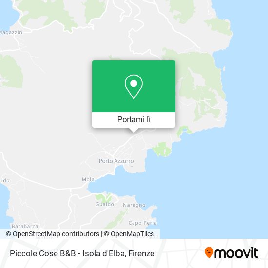 Mappa Piccole Cose B&B - Isola d'Elba