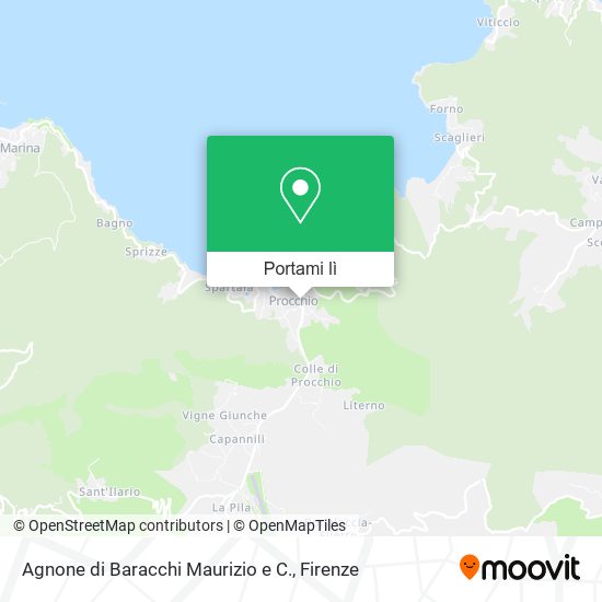 Mappa Agnone di Baracchi Maurizio e C.