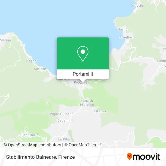 Mappa Stabilimento Balneare