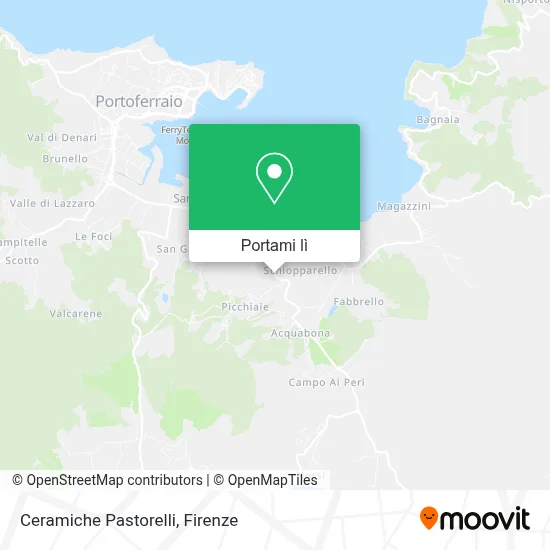 Mappa Ceramiche Pastorelli