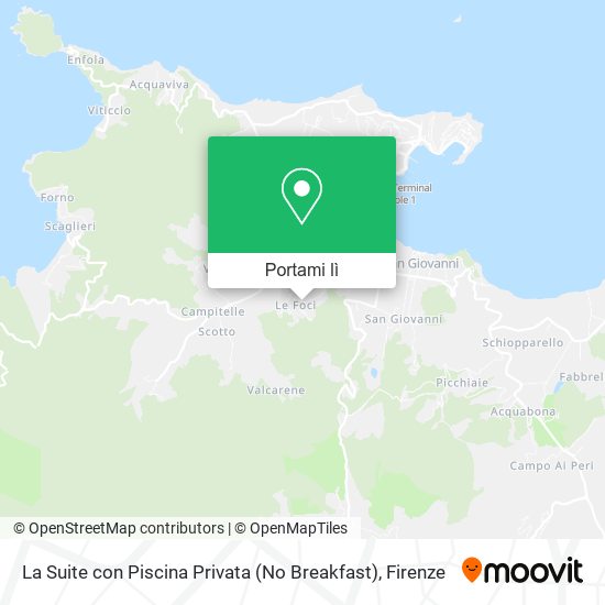 Mappa La Suite con Piscina Privata (No Breakfast)