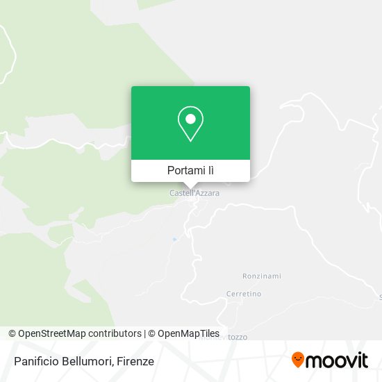 Mappa Panificio Bellumori