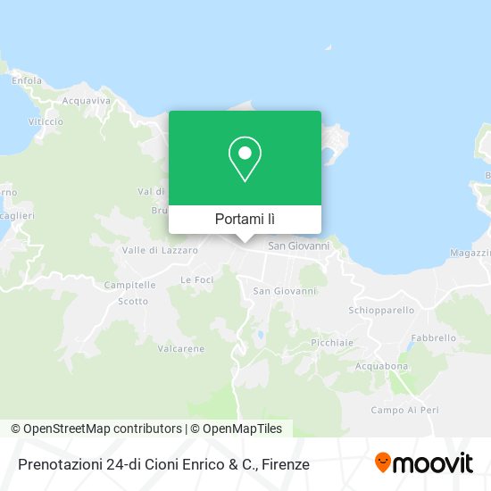 Mappa Prenotazioni 24-di Cioni Enrico & C.