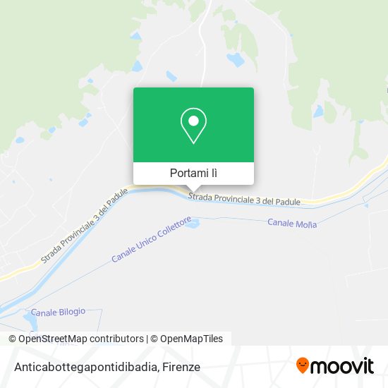 Mappa Anticabottegapontidibadia