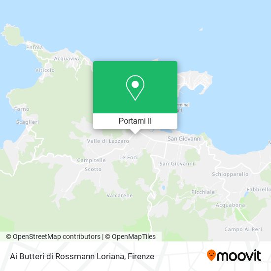 Mappa Ai Butteri di Rossmann Loriana