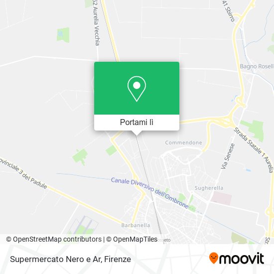 Mappa Supermercato Nero e Ar