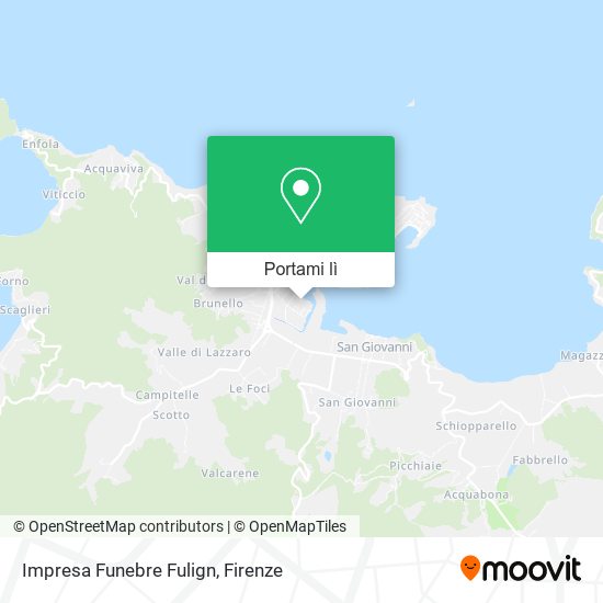 Mappa Impresa Funebre Fulign