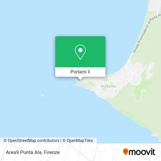 Mappa Area9 Punta Ala