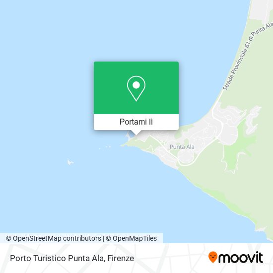 Mappa Porto Turistico Punta Ala