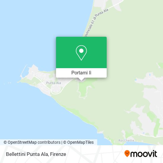 Mappa Bellettini Punta Ala