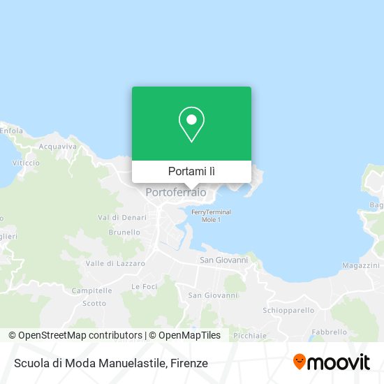 Mappa Scuola di Moda Manuelastile