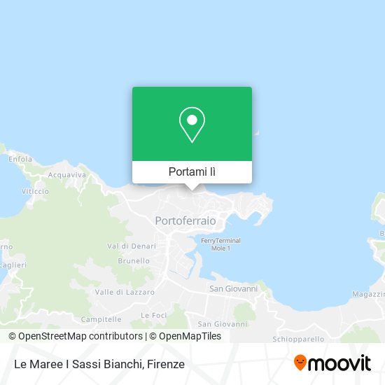 Mappa Le Maree I Sassi Bianchi