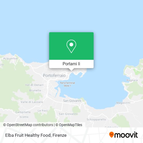 Mappa Elba Fruit Healthy Food