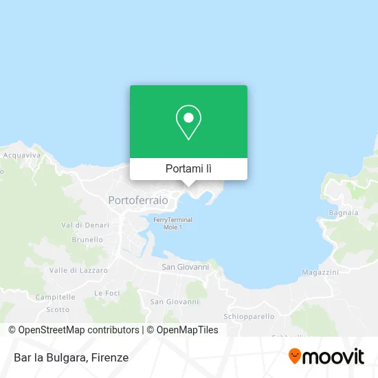 Mappa Bar la Bulgara