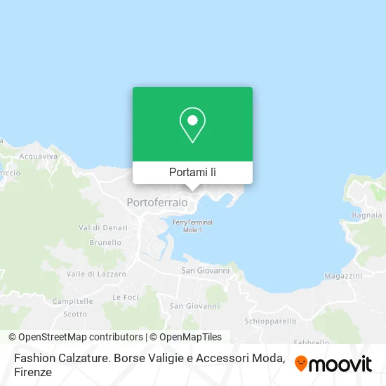 Mappa Fashion Calzature. Borse Valigie e Accessori Moda
