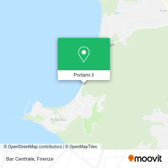 Mappa Bar Centrale