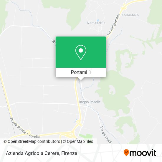Mappa Azienda Agricola Cerere
