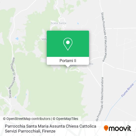 Mappa Parrocchia Santa Maria Assunta Chiesa Cattolica Servizi Parrocchiali