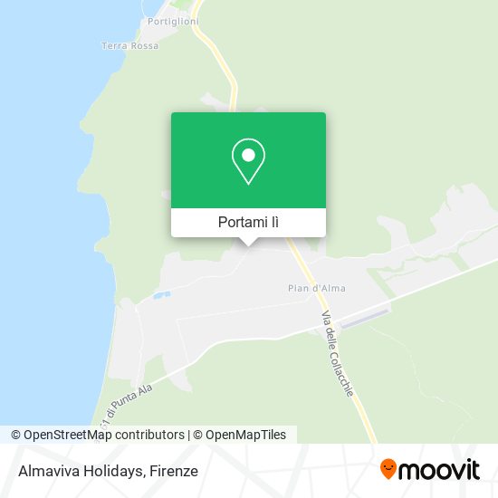 Mappa Almaviva Holidays