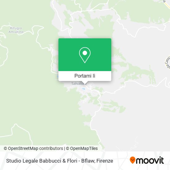 Mappa Studio Legale Babbucci & Flori - Bflaw