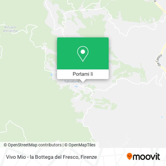 Mappa Vivo Mio - la Bottega del Fresco