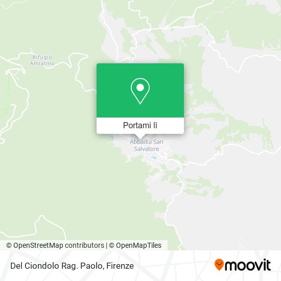 Mappa Del Ciondolo Rag. Paolo