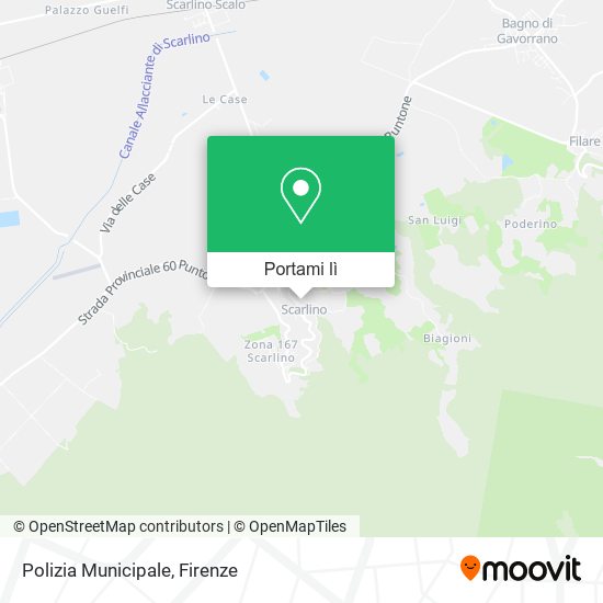 Mappa Polizia Municipale