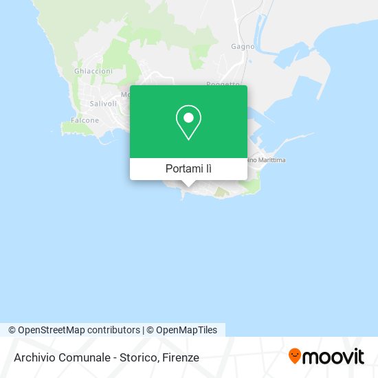 Mappa Archivio Comunale - Storico
