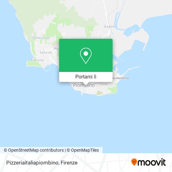 Mappa Pizzeriaitaliapiombino