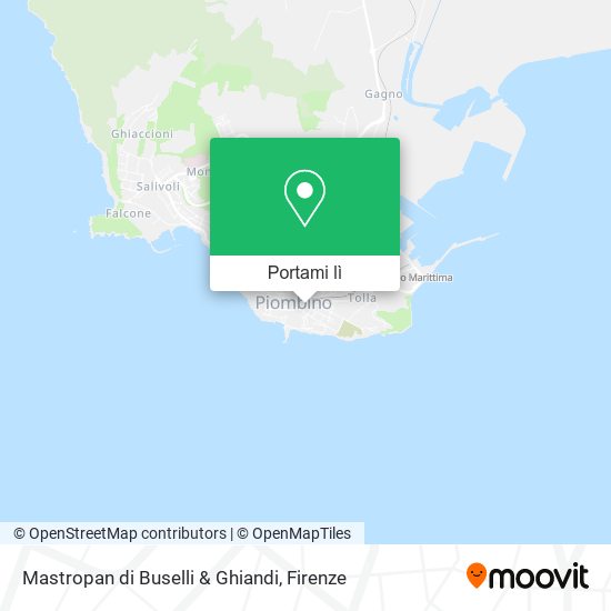 Mappa Mastropan di Buselli & Ghiandi