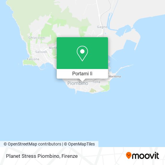 Mappa Planet Stress Piombino