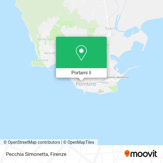 Mappa Pecchia Simonetta