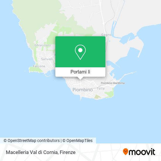 Mappa Macelleria Val di Cornia
