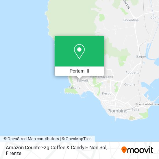 Mappa Amazon Counter-2g Coffee & Candy.E Non Sol