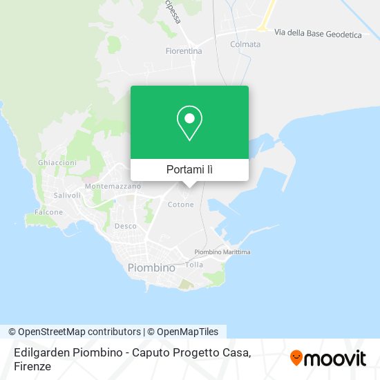 Mappa Edilgarden Piombino - Caputo Progetto Casa